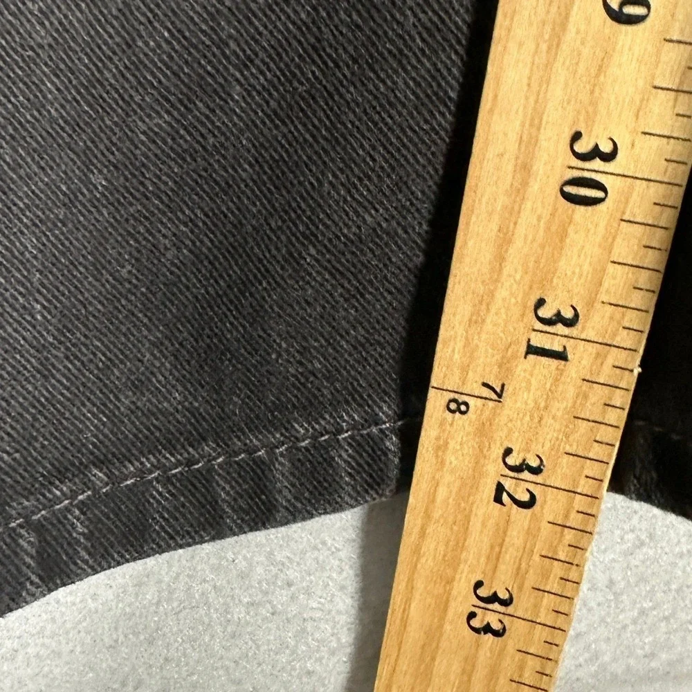 Vintage Levis 550 Jeans Mens 46X30 Black Relaxed Fit Tapered Leg Red Tab Denim